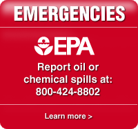 EPA Phone # to report spills 800-424-8802
